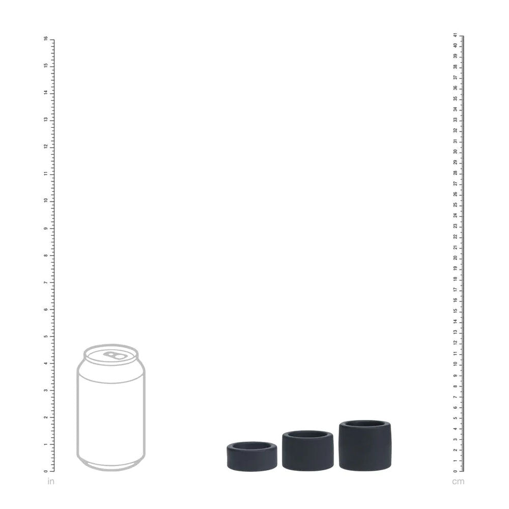 LEVELZ Liquid Silicone Ball Strap Set of 3 -  -  Ball Stretchers - Set of 3 Sizes