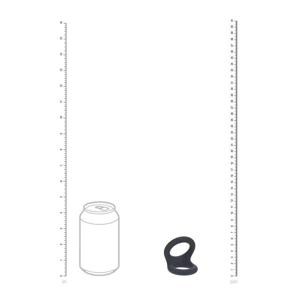 LEVELZ Double O Silicone Cock Ring - M -  -  Cock & Balls Rings