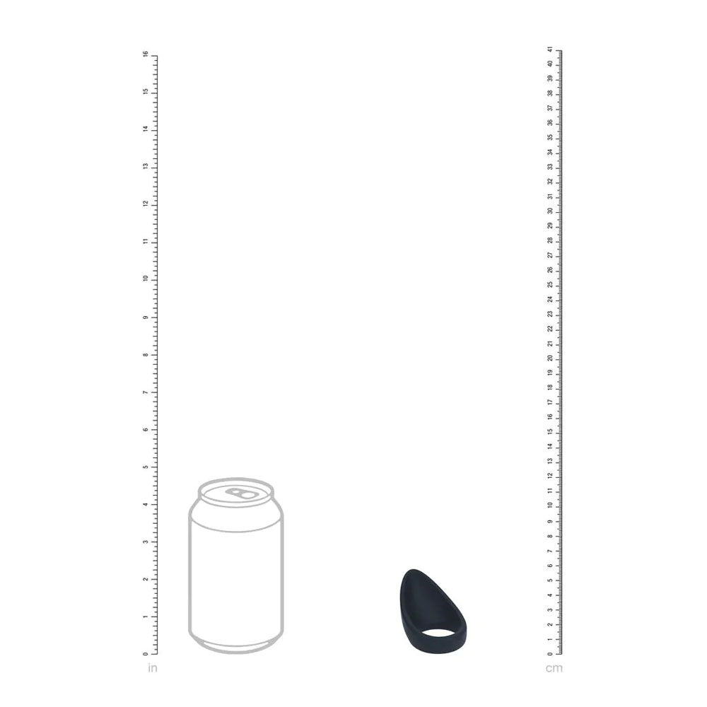LEVELZ Teardrop Silicone Cock Ring -  -  Cock Ring