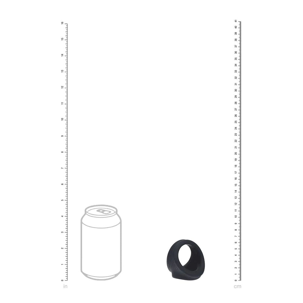 LEVELZ Silicone Cock & Ball Harness -  -  Cock & Ball Ring