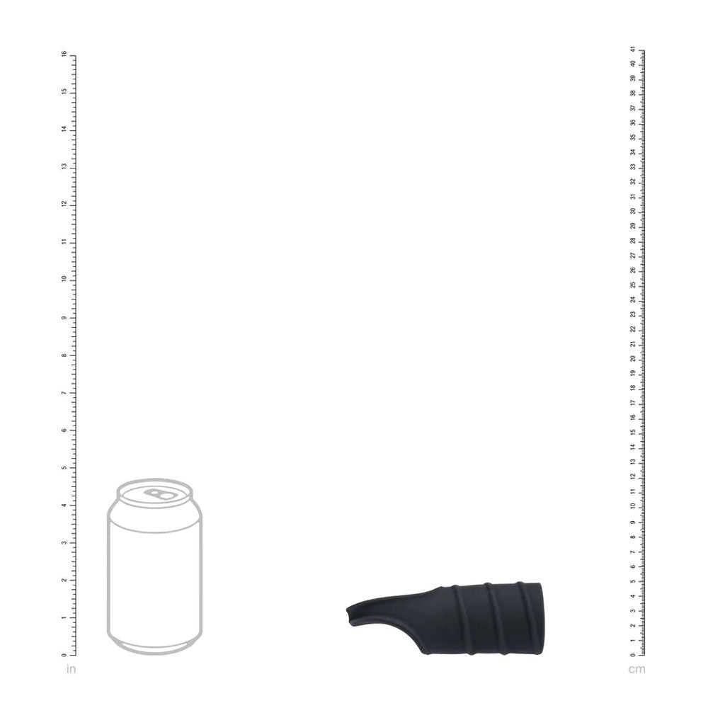 LEVELZ Silicone Cock Ring & Ribbed Sleeve -  Cock Ring with Sleeve