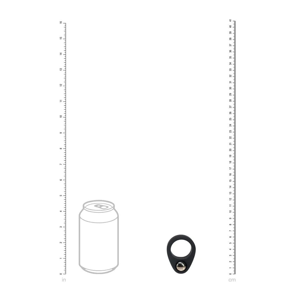 LEVELZ Single Weighted Ball Cock Ring -  -  Weighted Cock Ring