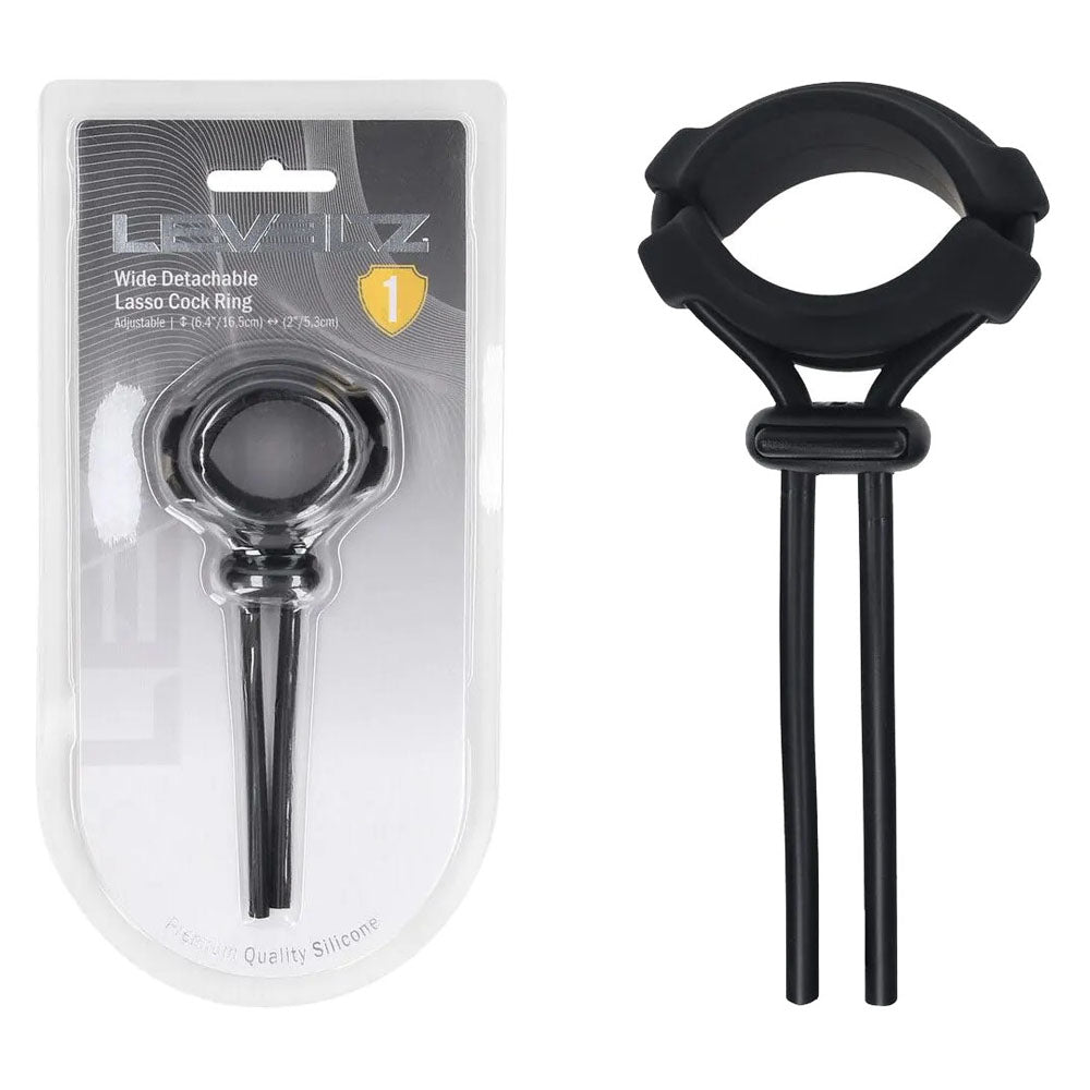 LEVELZ Wide Detachable Lasso Cock Ring -  -  Adjustable Cock Ring