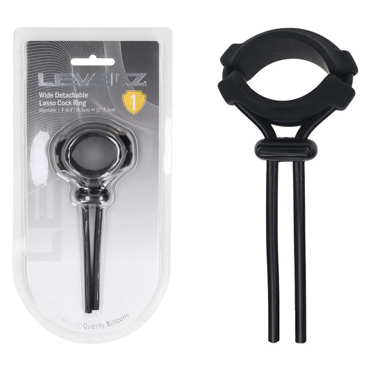 LEVELZ Wide Detachable Lasso Cock Ring -  -  Adjustable Cock Ring
