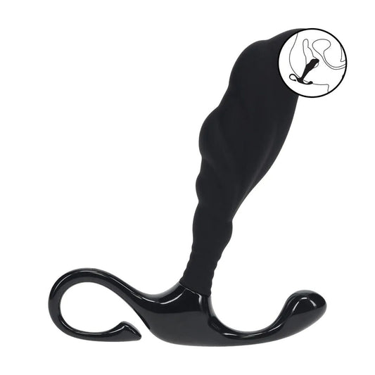 LEVELZ Rippled with Hard Loop Prostate Massager - Medium -  Medium Prostate Massager