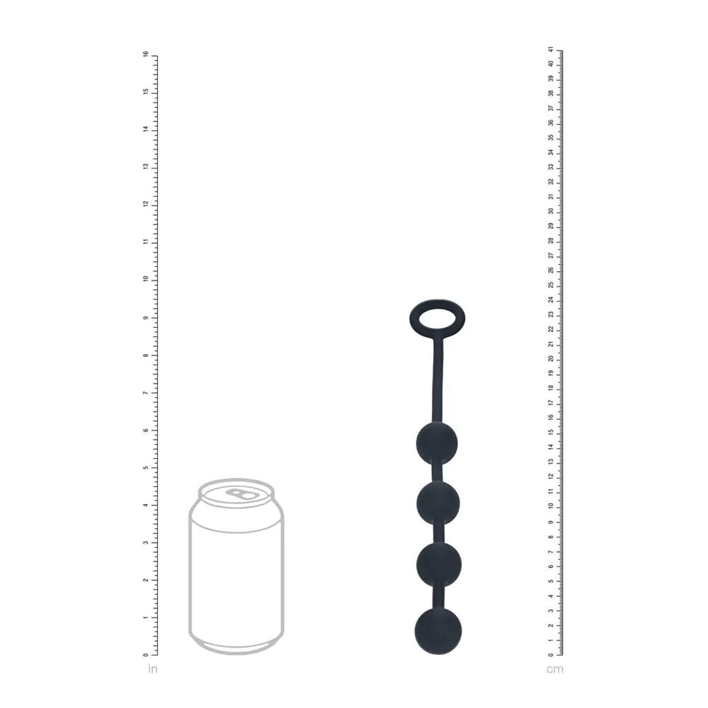LEVELZ Round Silicone Anal Balls - S - 20mm -  23 cm Small Anal Balls