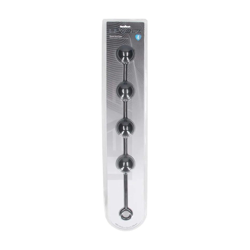 LEVELZ Round Anal Balls - XL - 50mm -  46.5 cm XL Anal Beads