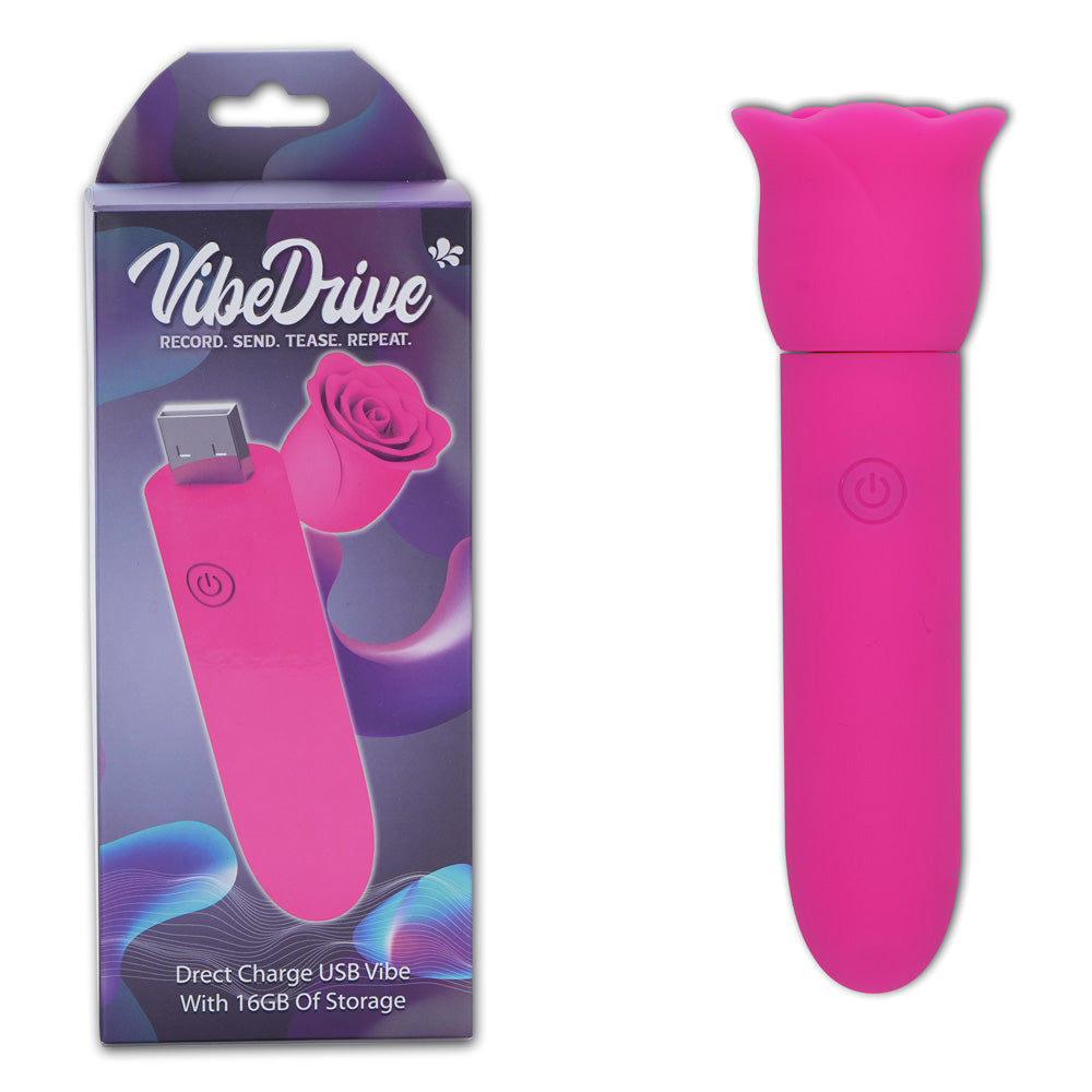 Maia VIBEDRIVE -  -  10 cm USB Rechargeable Bullet with 16 GB Storage
