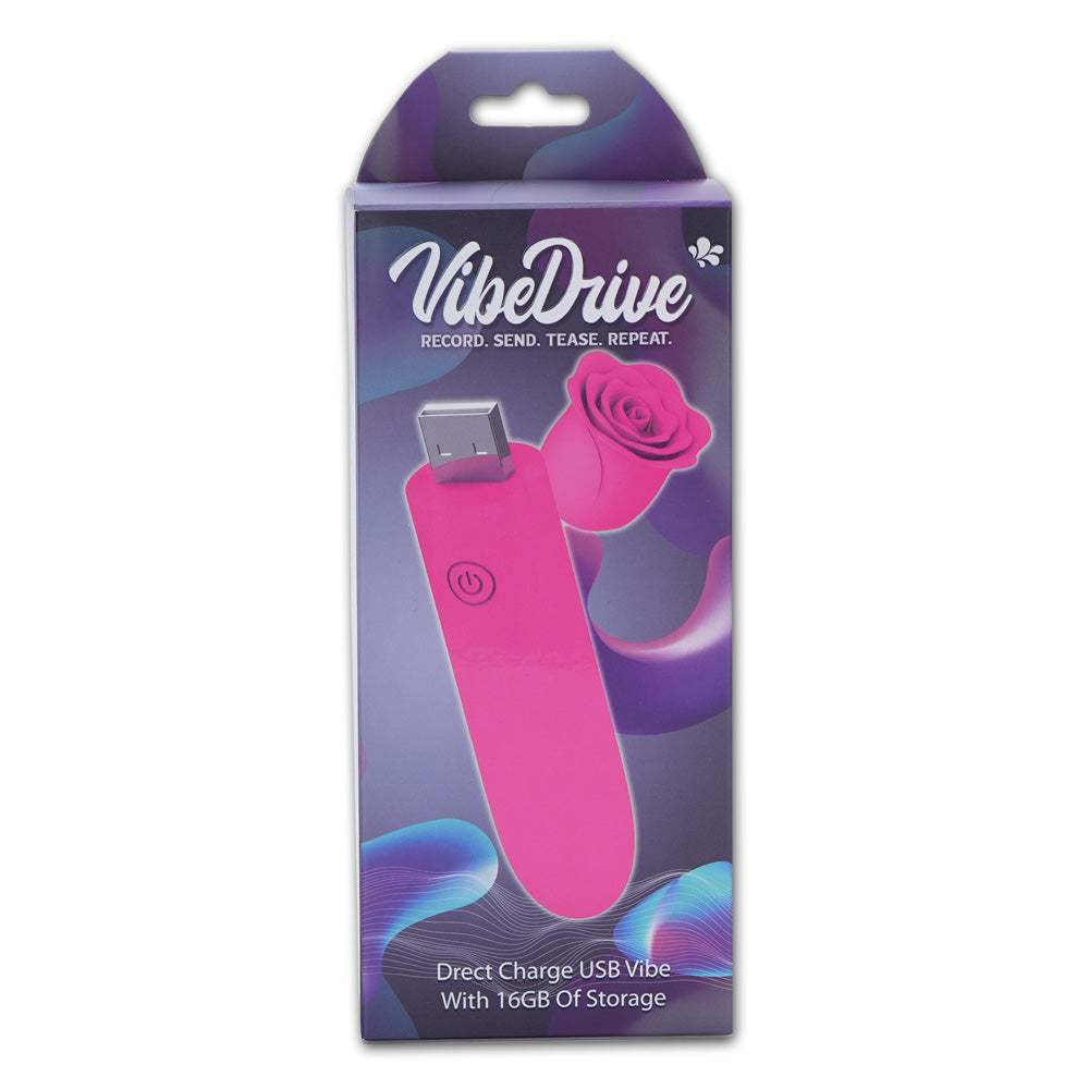 Maia VIBEDRIVE -  -  10 cm USB Rechargeable Bullet with 16 GB Storage