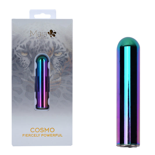 Maia COSMO - Metallic  8.9 cm USB Rechargeable Bullet