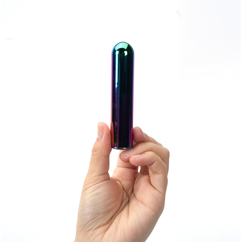 Maia COSMO - Metallic  8.9 cm USB Rechargeable Bullet