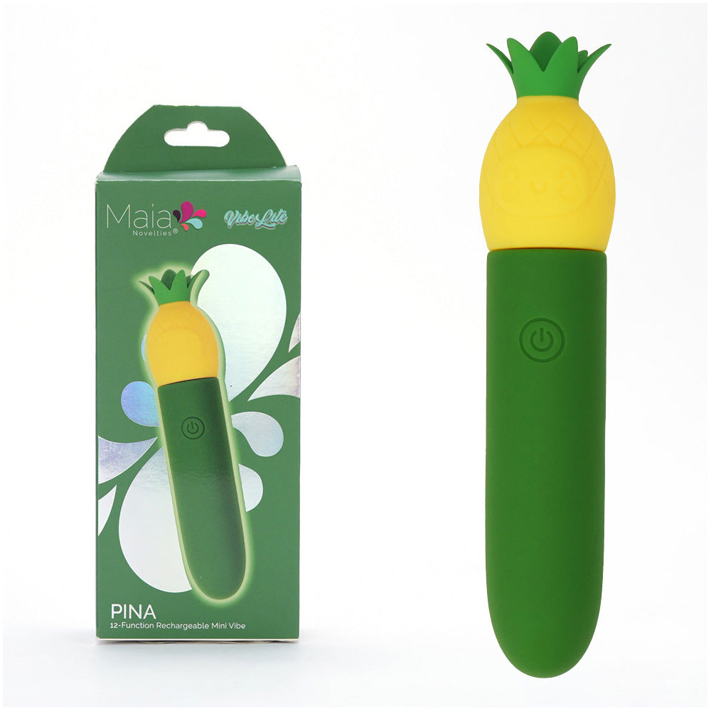 Maia PINA - /Yellow 11.1 cm USB Rechargeable Bullet