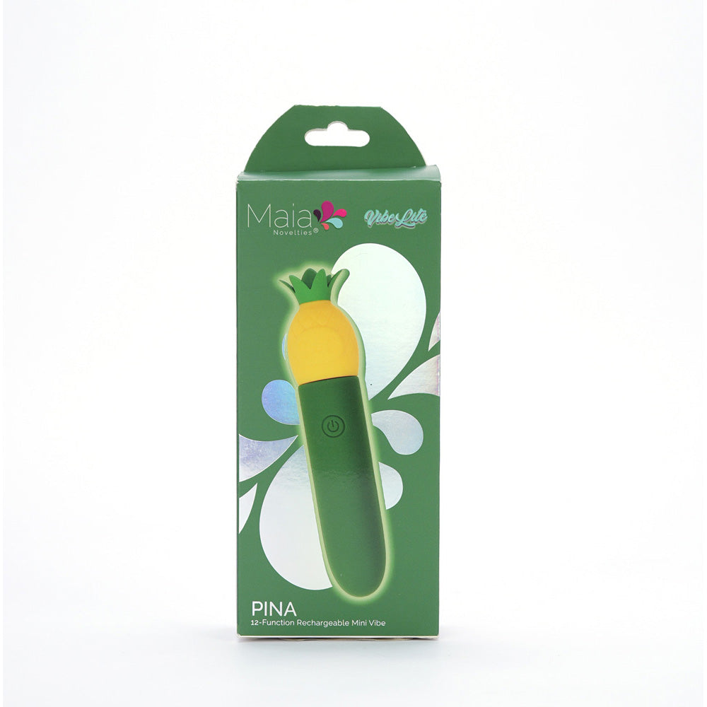Maia PINA - /Yellow 11.1 cm USB Rechargeable Bullet