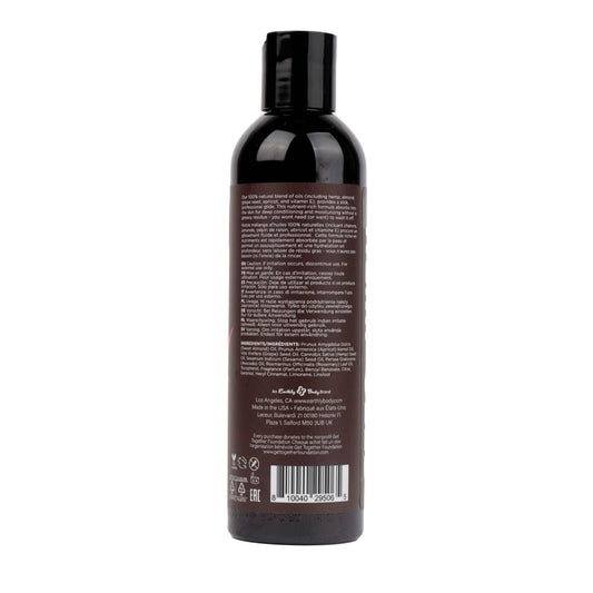 Hemp Seed Massage & Body Oil - Zen Berry Rose (Blackberry, Yellow Rose & Amber) Scented - 237 ml