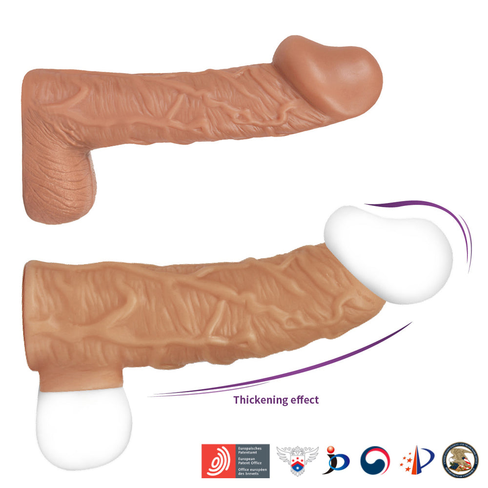 Kokos Nude Sleeve 1 -  Penis Extension Sleeve
