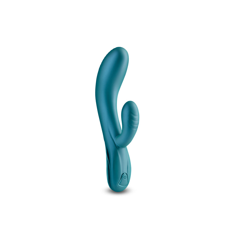 Royals - Regent - Metallic  - Metallic  19.3 cm USB Rechargeable Rabbit Vibrator