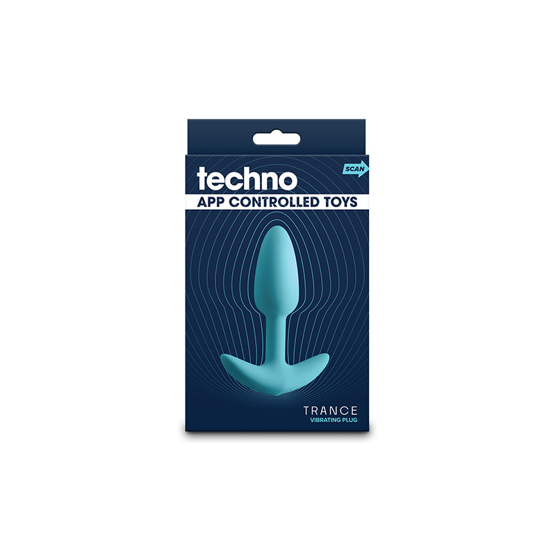 Techno - Trance -  10.9 cm USB Rechargeable Butt Plug with App Control