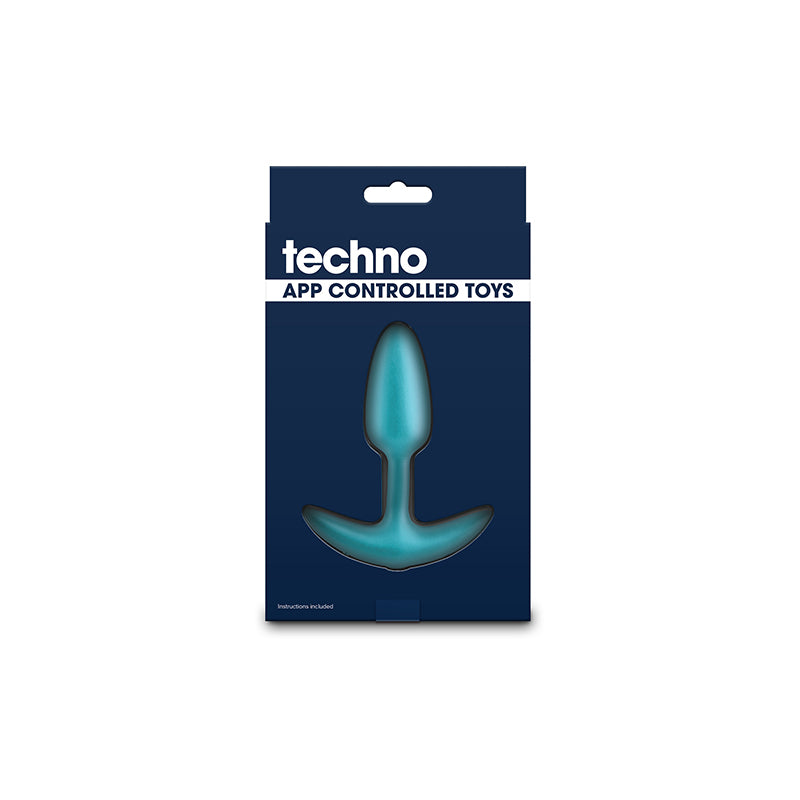 Techno - Trance -  10.9 cm USB Rechargeable Butt Plug with App Control