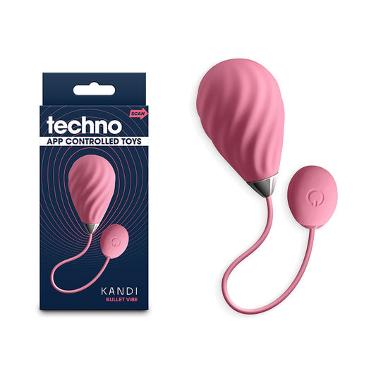 Techno - Kandi -  USB Rechargeable Vibrating Egg with App Control