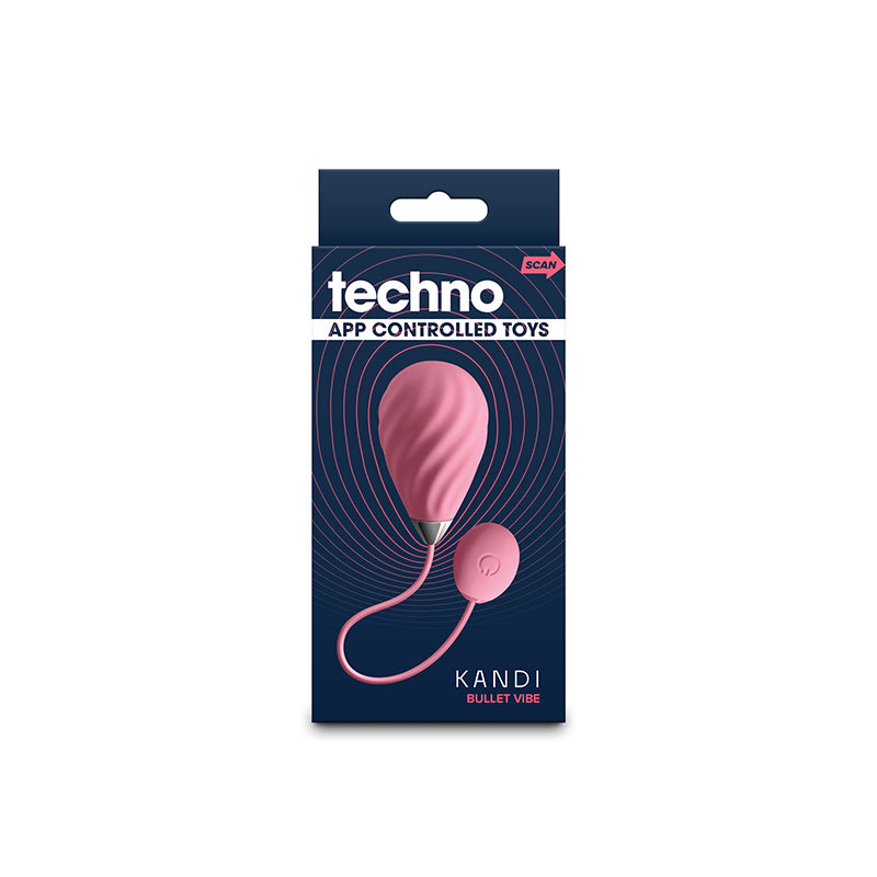 Techno - Kandi -  USB Rechargeable Vibrating Egg with App Control