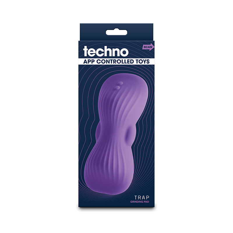 Techno - Trap -  -  USB Rechargeable Vibrating Grind Pad with App Control