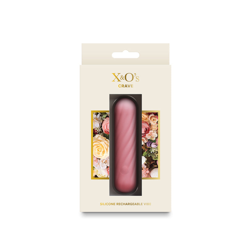 X & O's Crave - Light  - Light  10.5 cm USB Rechargeable Bullet