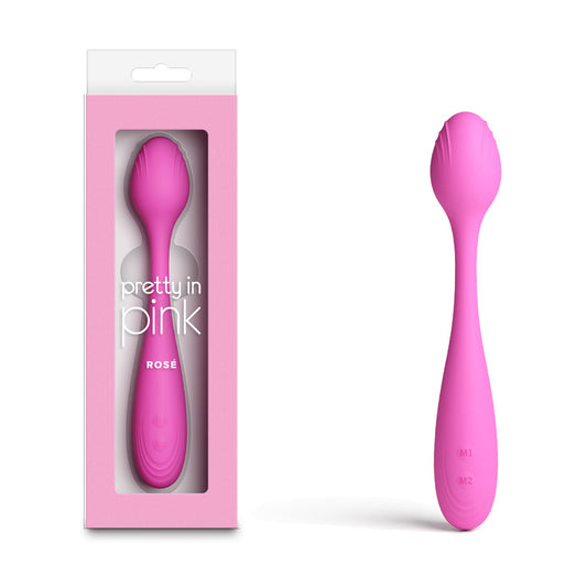 Pretty in  Rose -  -  19.4 cm USB Rechargeable Vibrator