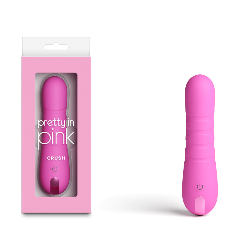 Pretty in  Crush -  -  14.3 cm USB Rechargeable Vibrator