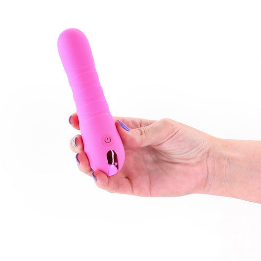 Pretty in  Crush -  -  14.3 cm USB Rechargeable Vibrator
