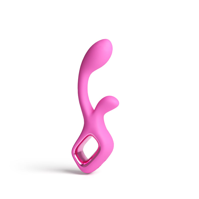Pretty in  Velvet -  -  18.7 cm USB Rechargeable Rabbit Vibrator