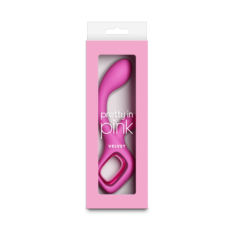 Pretty in  Velvet -  -  18.7 cm USB Rechargeable Rabbit Vibrator