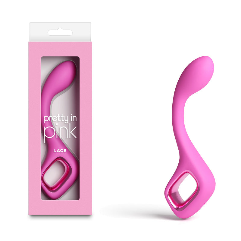 Pretty in  Lace -  -  18.7 cm USB Rechargeable Vibrator