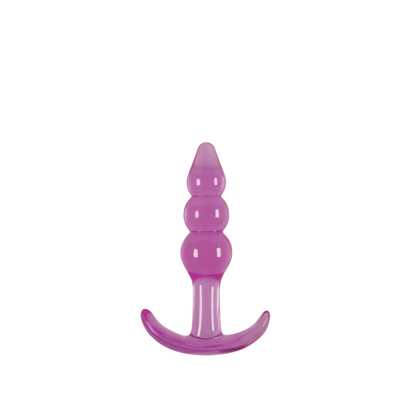Jelly Rancher Ripple T-Plug -  -  10.9 cm (4.3'') Butt Plug