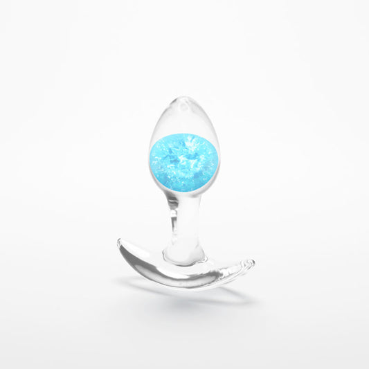Glams Cosmic - Small -  - Clear/ 8.1 cm Small Butt Plug
