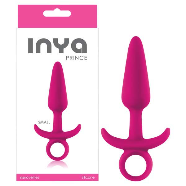 INYA Prince -  11.5 cm (4.5'') Small Butt Plug with Ring Pull