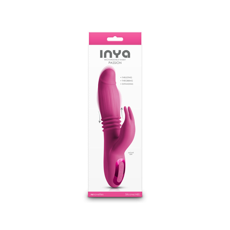 INYA Passion -  -  22.2 cm USB Rechargeable Thrusting Rabbit Vibrator