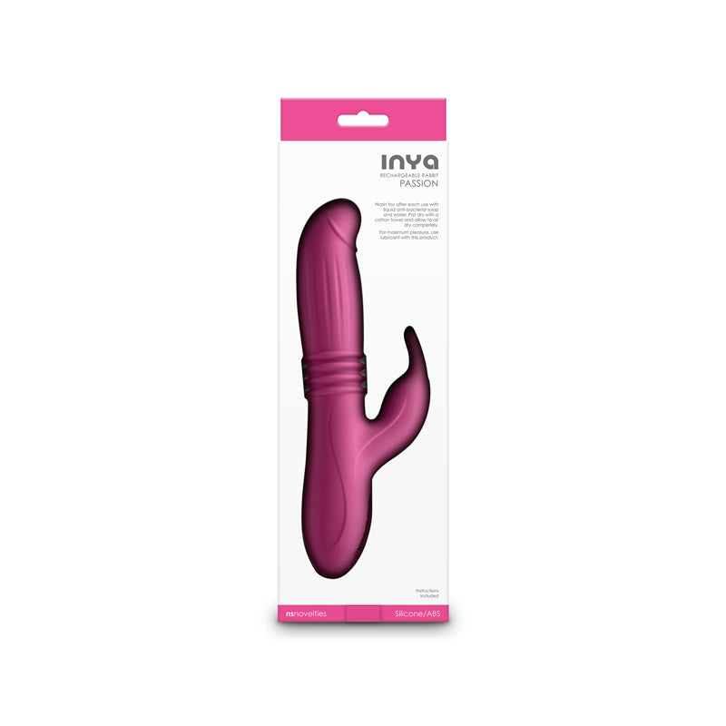 INYA Passion -  -  22.2 cm USB Rechargeable Thrusting Rabbit Vibrator