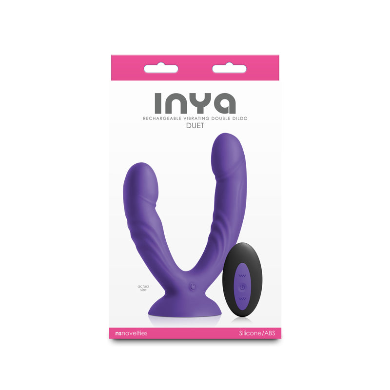 INYA Duet -  -  USB Rechargeable Vibrating Double Dildo with Wireless Remote