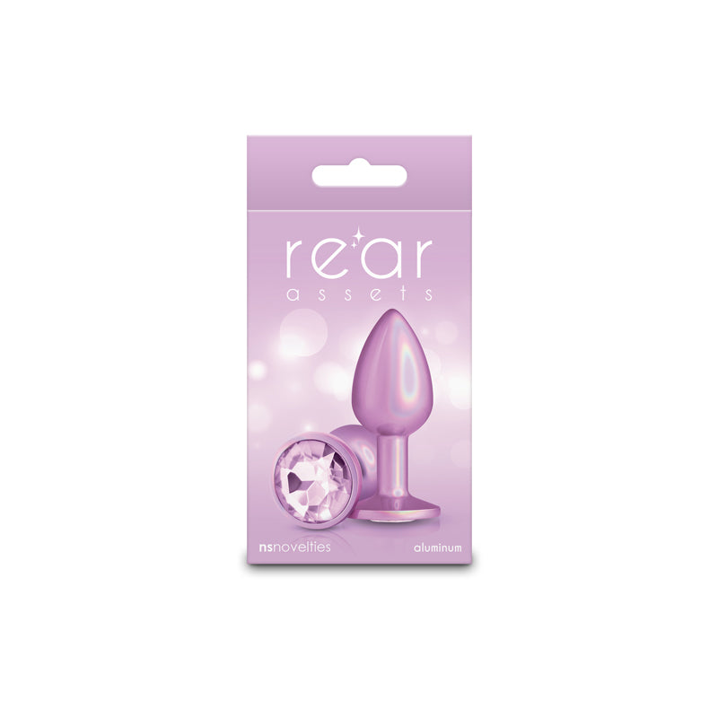 Rear Assets Iridescent - Small -  - Iridescent  7.1 cm Small Butt Plug