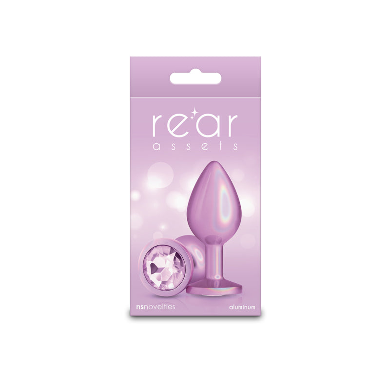 Rear Assets Iridescent - Medium -  - Iridescent  8.2 cm Medium Butt Plug