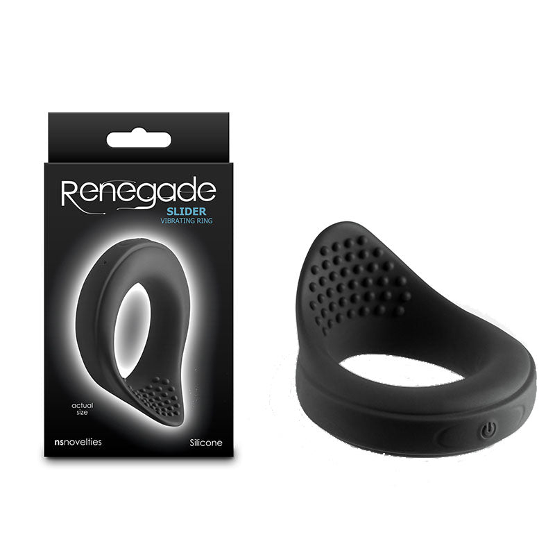 Renegade Slider -  -  USB Rechargeable Vibrating Cock Ring