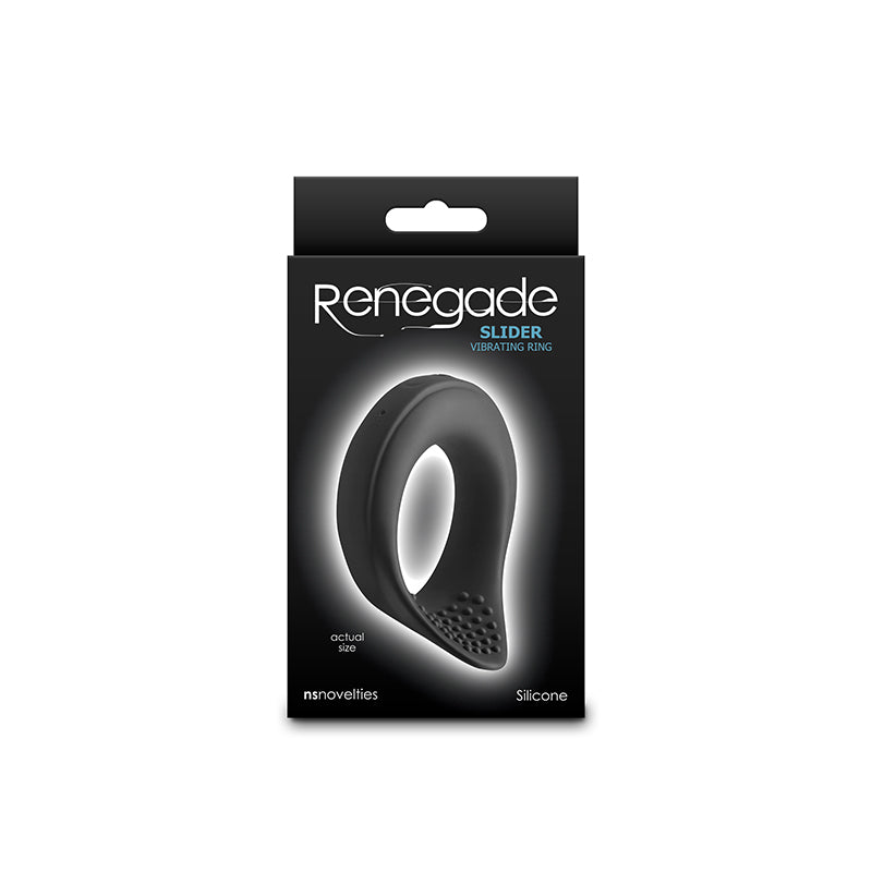 Renegade Slider -  -  USB Rechargeable Vibrating Cock Ring