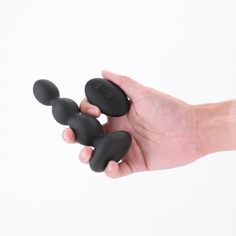 Renegade Valor -  -  13.7 cm USB Rechargeable Vibrating Anal Beads with Wireless Remote