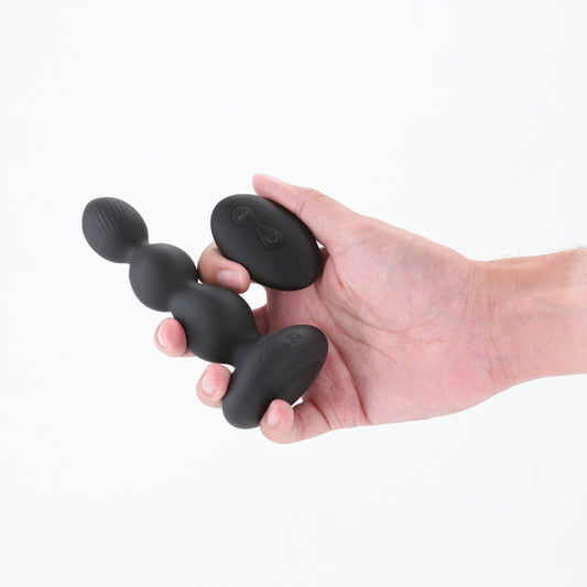 Renegade Valor -  -  13.7 cm USB Rechargeable Vibrating Anal Beads with Wireless Remote