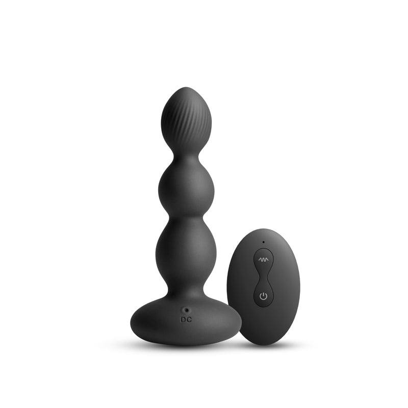 Renegade Valor -  -  13.7 cm USB Rechargeable Vibrating Anal Beads with Wireless Remote