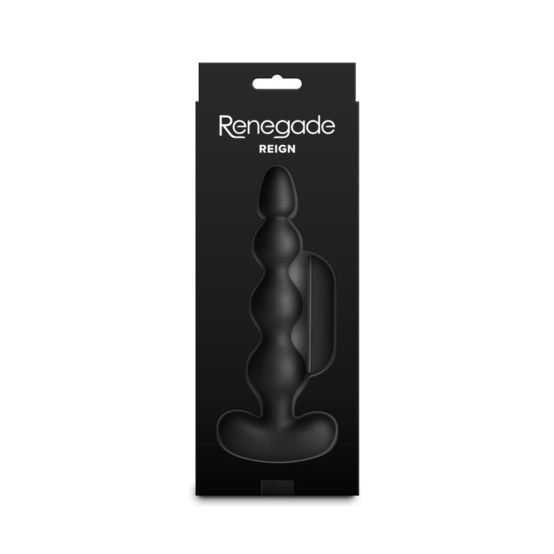 Renegade Reign -  -  17.9 cm USB Rechargeable Vibrating Anal Beads with Wireless Remote