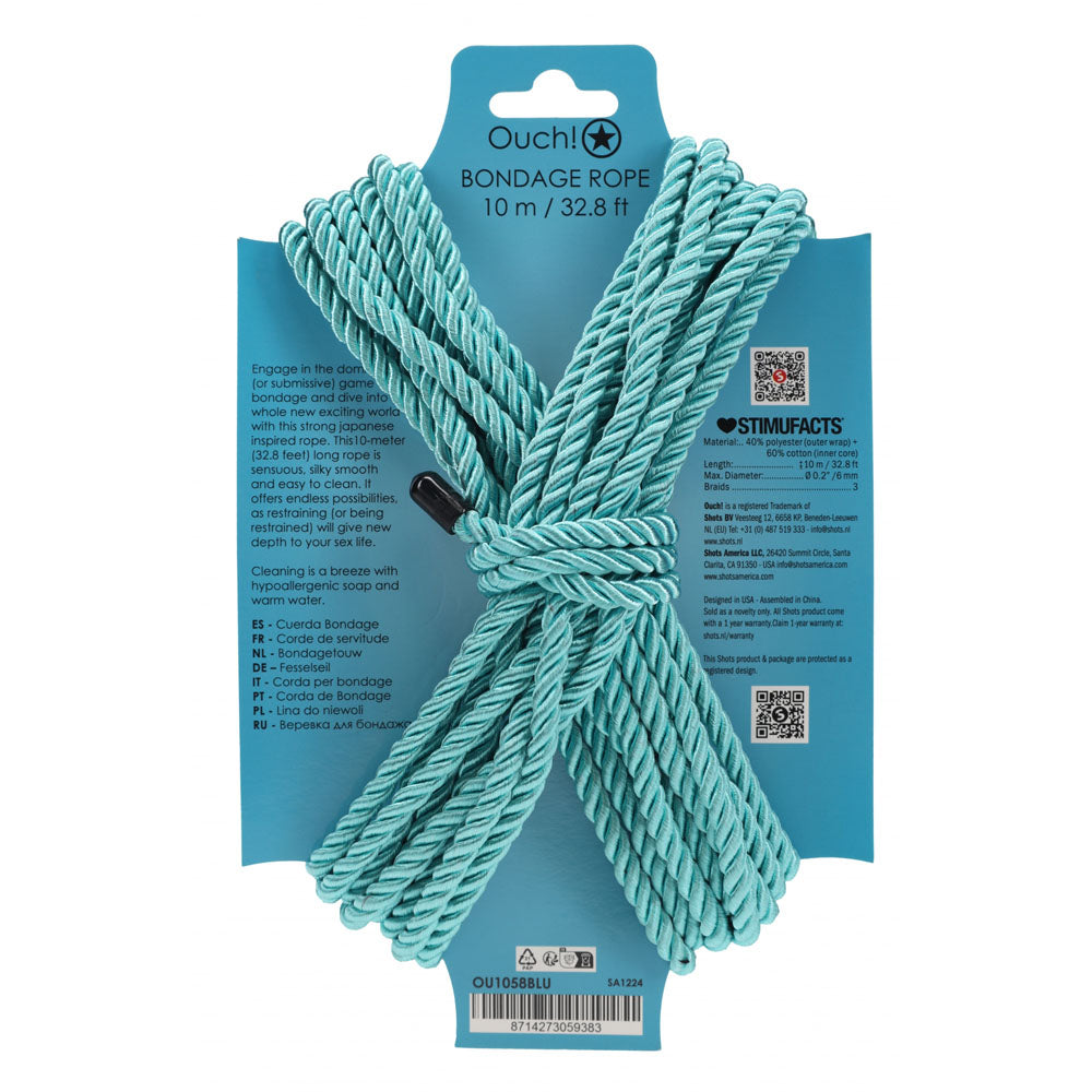 OUCH! Bondage Rope - 10 M -  -  Nylon Bondage Rope - 10 metre Length