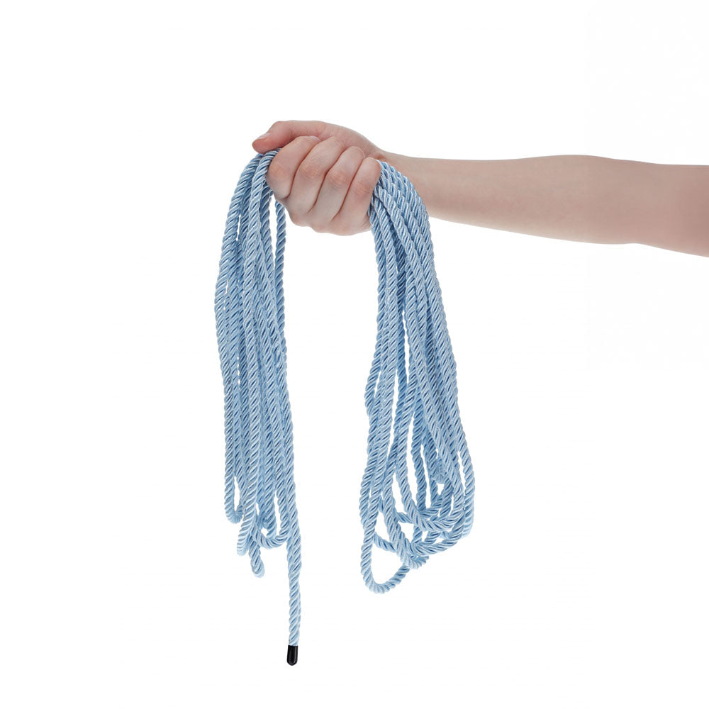 OUCH! Bondage Rope - 10 M - Powder  - Powder  Nylon Bondage Rope - 10 metre Length