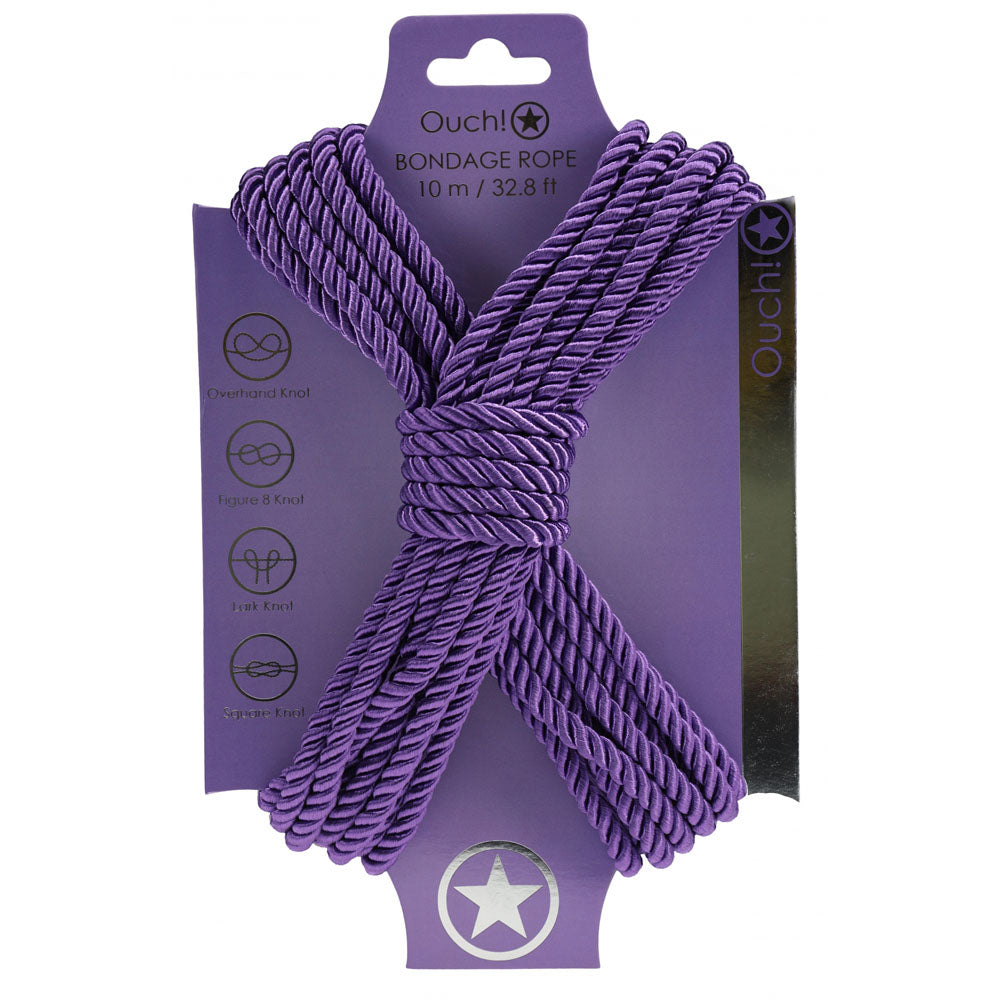 OUCH! Bondage Rope - 10 M -  -  Nylon Bondage Rope - 10 metre Length