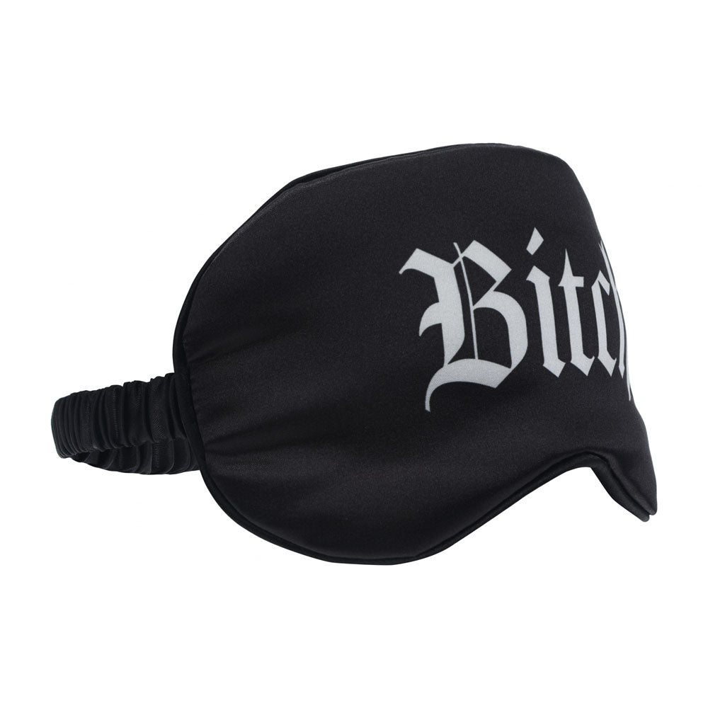 OUCH! Satin Mask - Bitch -  Printed Eye Mask